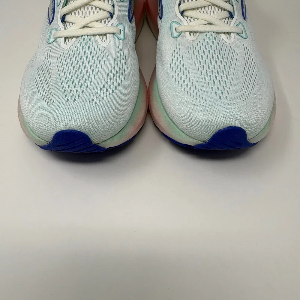 Brooks Glycerin 22 Women's Size 11 White Pink Running Shoes (1204341B110)